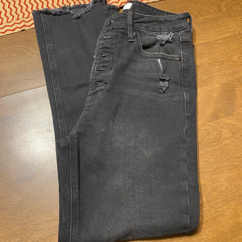 Women’s ' Black Distressed Jeans